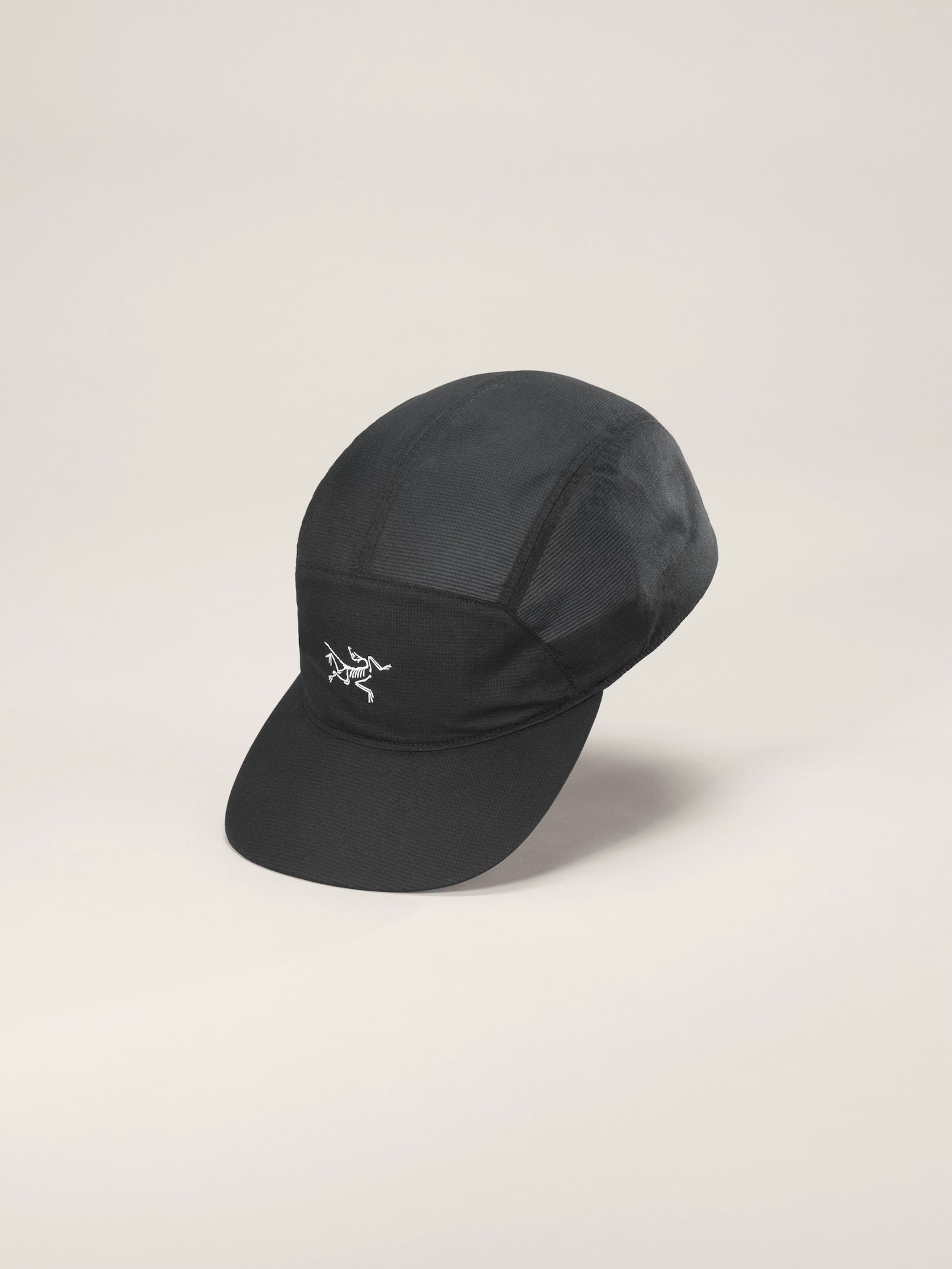 Aerios 5 Panel Cap - Black / Arctic Silk – Run Store Zurich