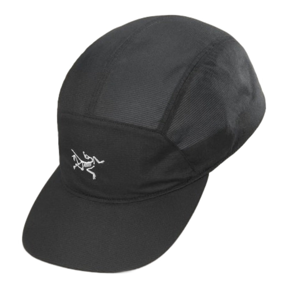 Aerios 5 Panel Cap - Black / Arctic Silk – Run Store Zurich