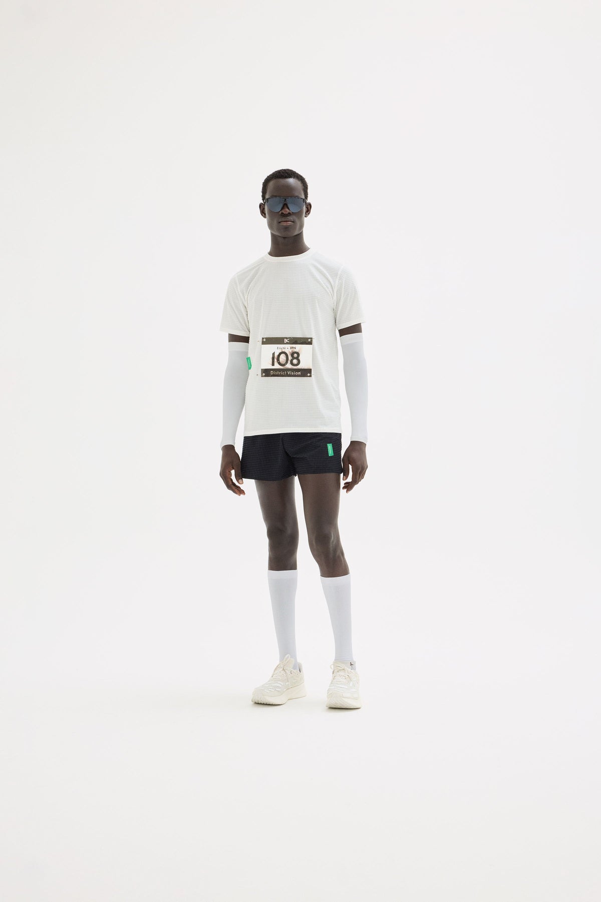 District Vision Performance Lab Short Sleeve Tee Men White