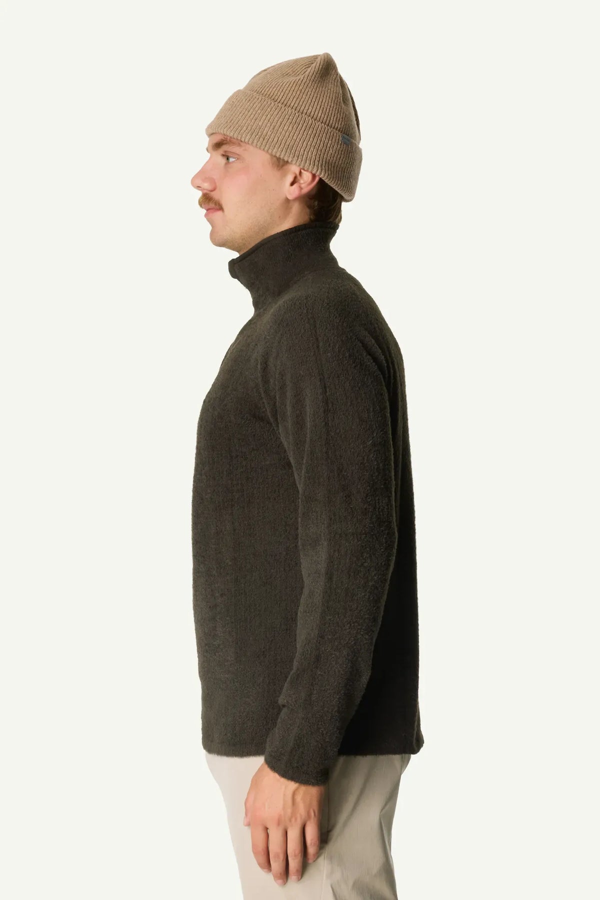 M's Lykan Half Zip Green Illusion
