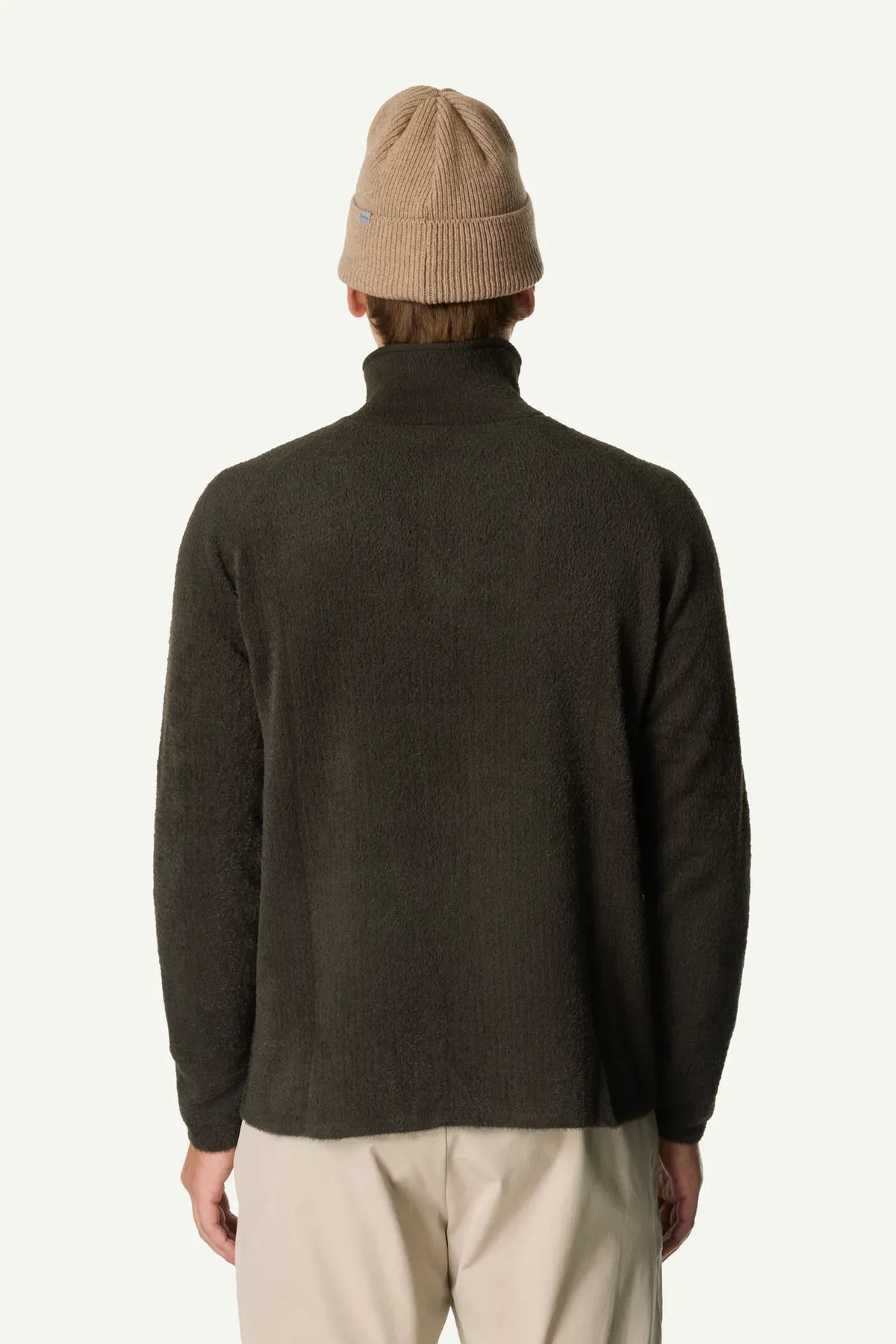 M's Lykan Half Zip Green Illusion