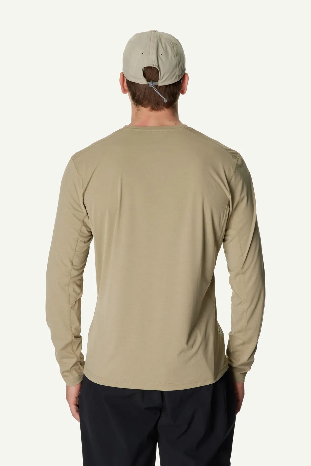 M's Pace Air LS Tee Powder Green