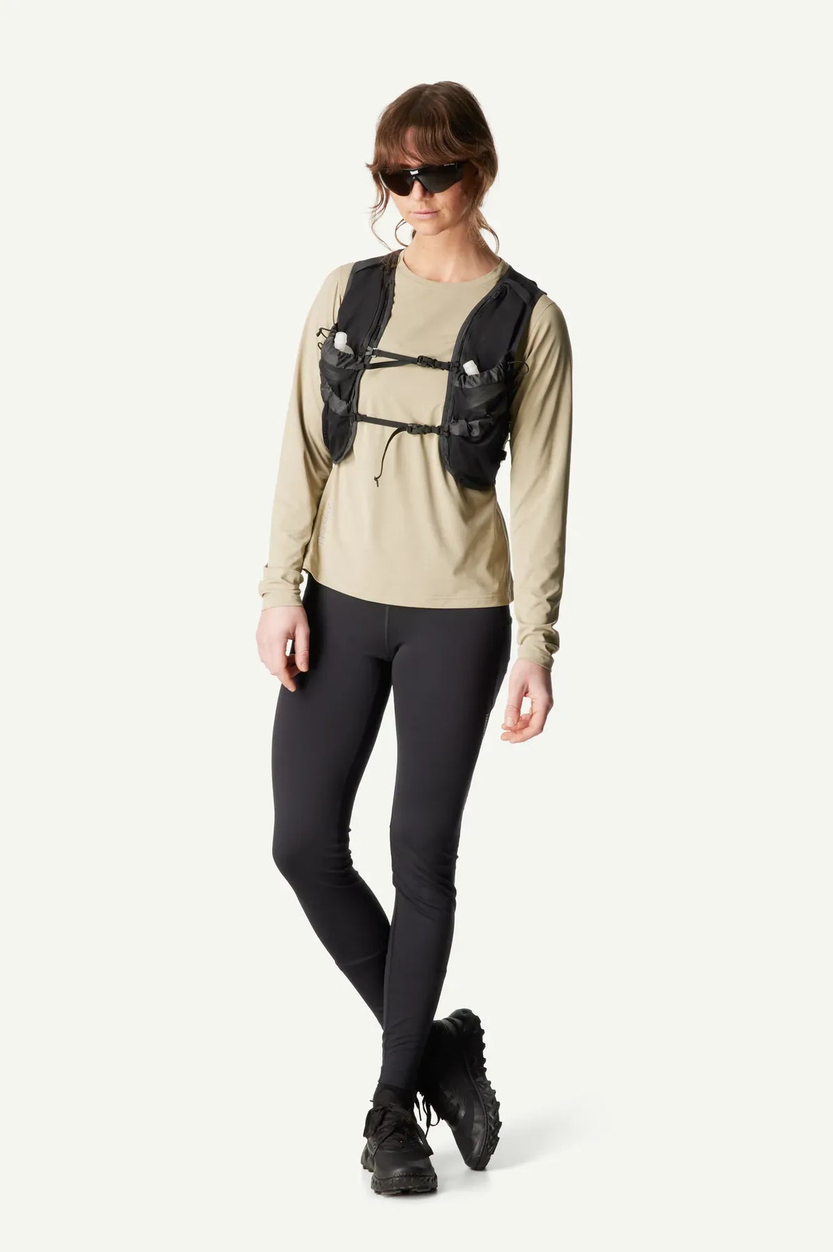 W's Pace Air LS Tee Powder Green