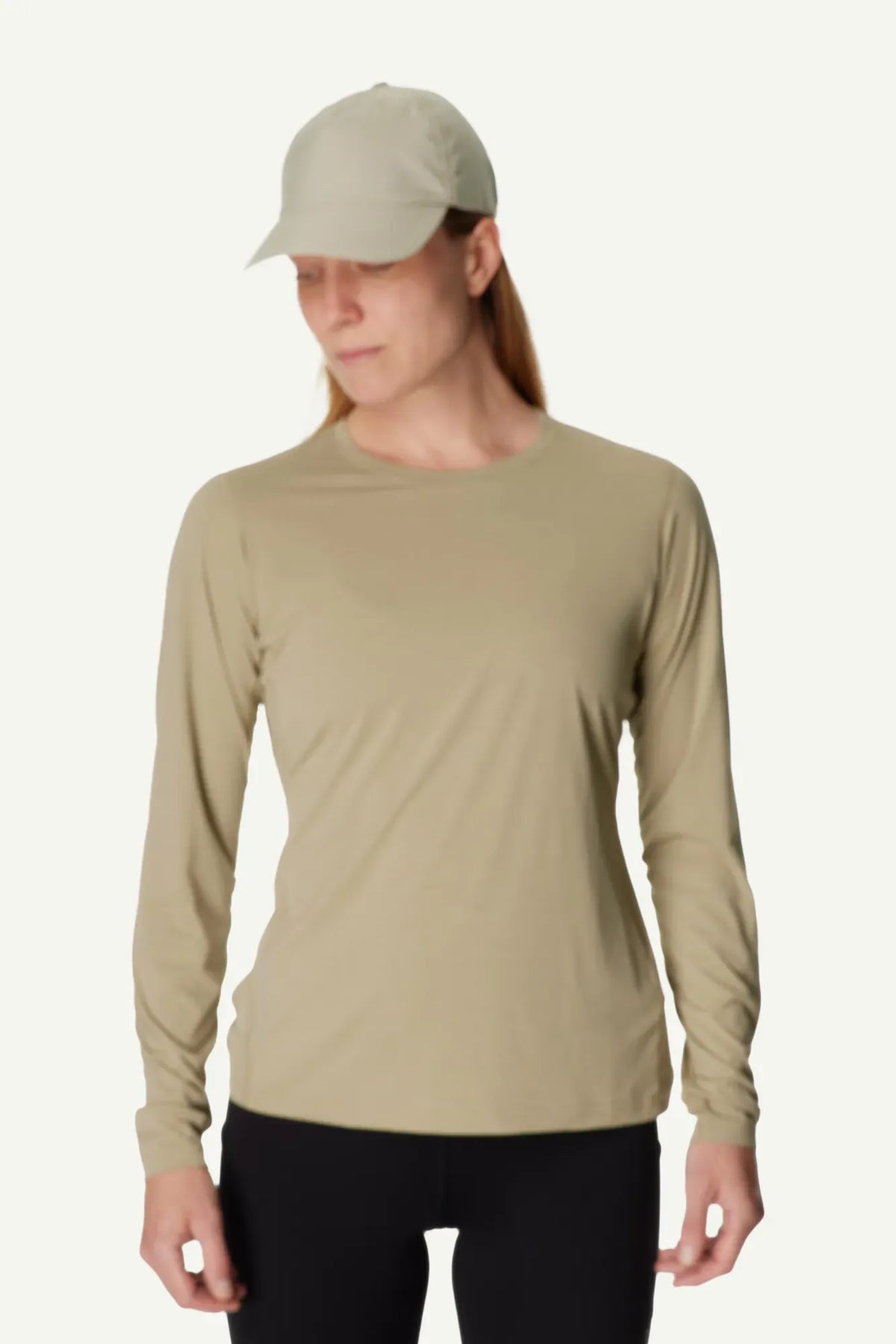 W's Pace Air LS Tee Powder Green