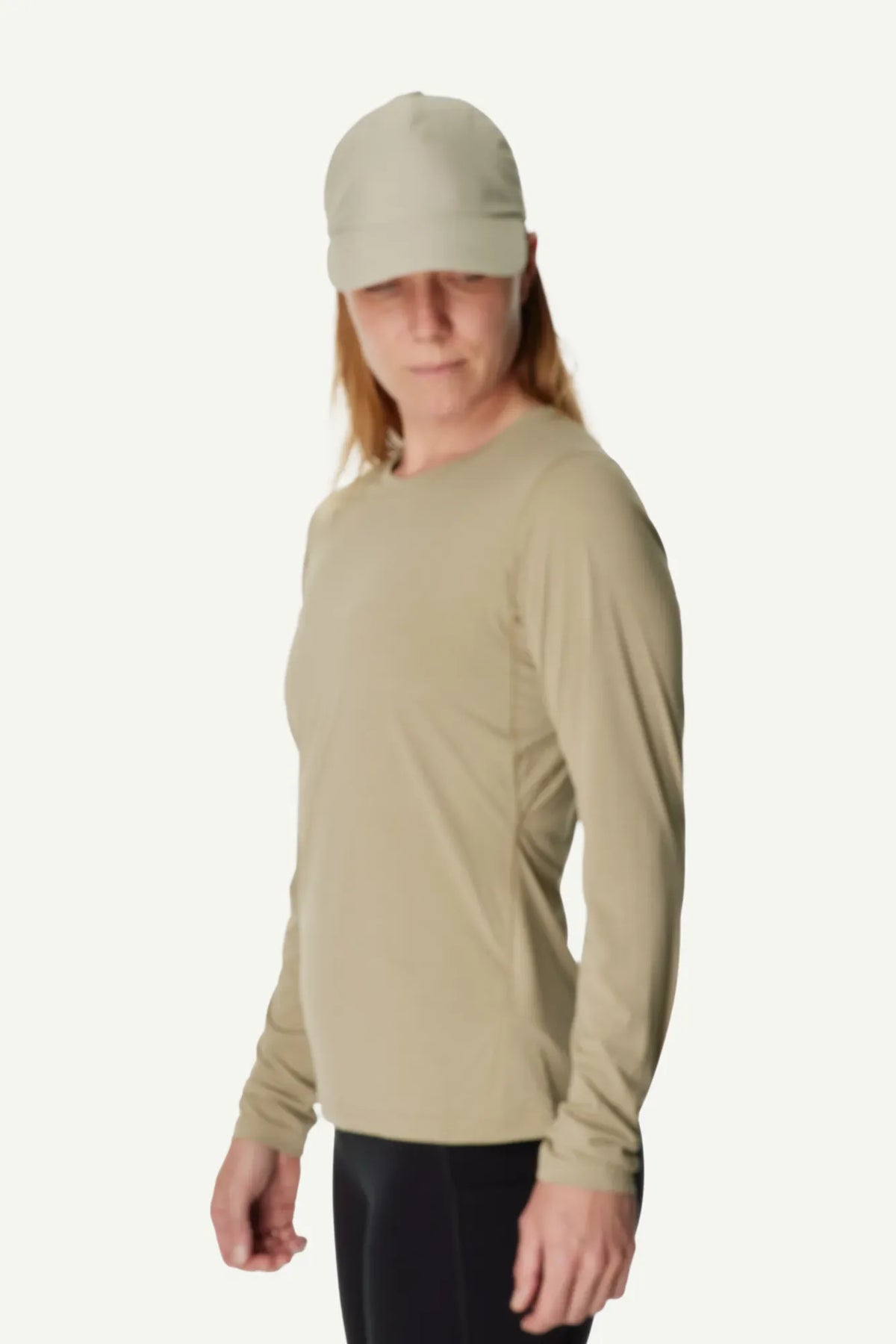 W's Pace Air LS Tee Powder Green