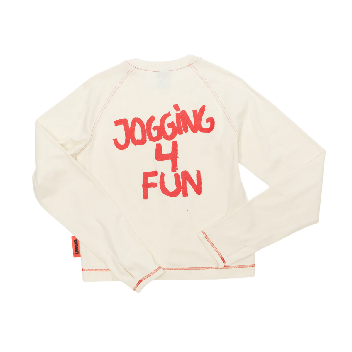 UNNA Jogging 4 Fun LS Women Vanilla White