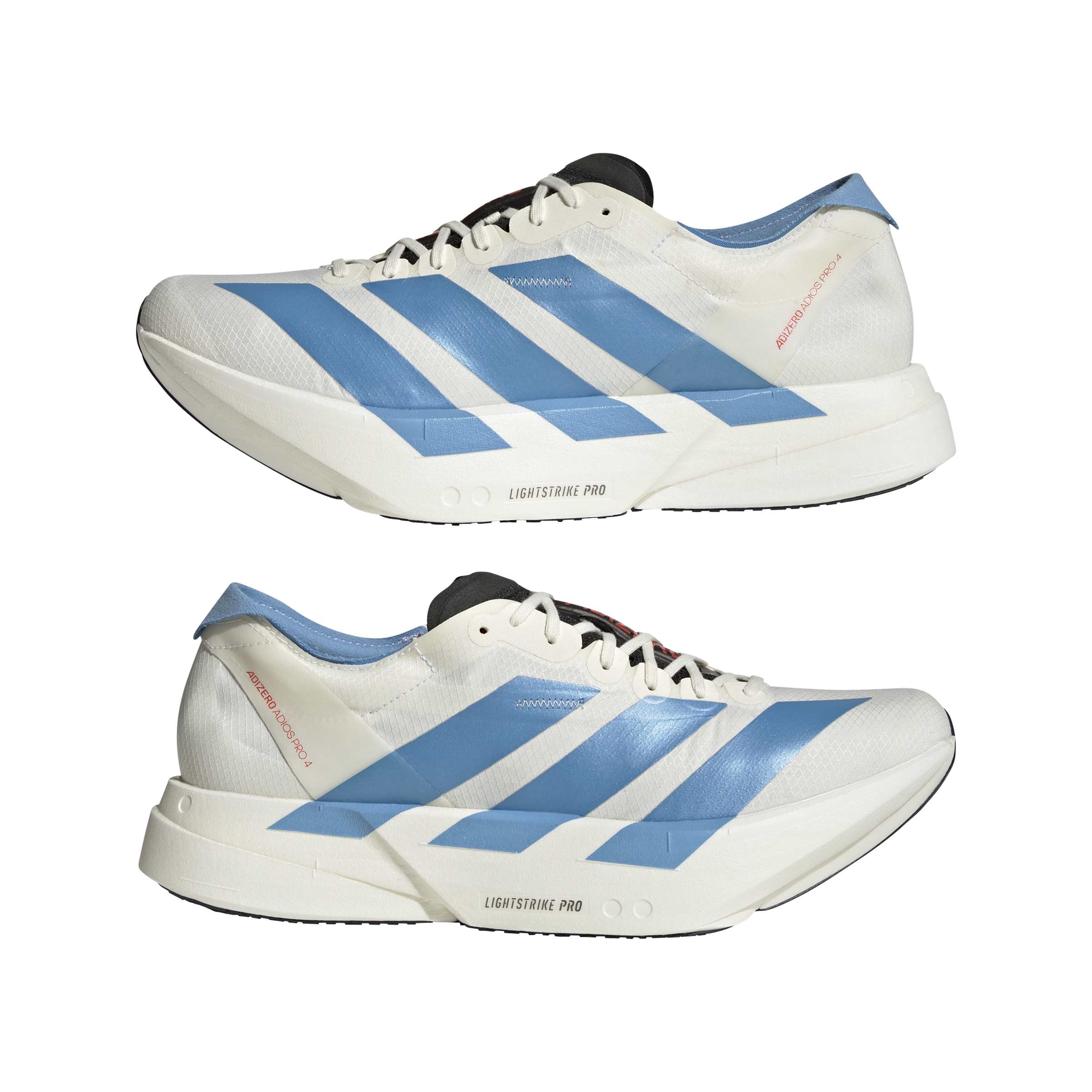 Adizero Adios Pro 4 M - White/Blue – Run Store Zurich