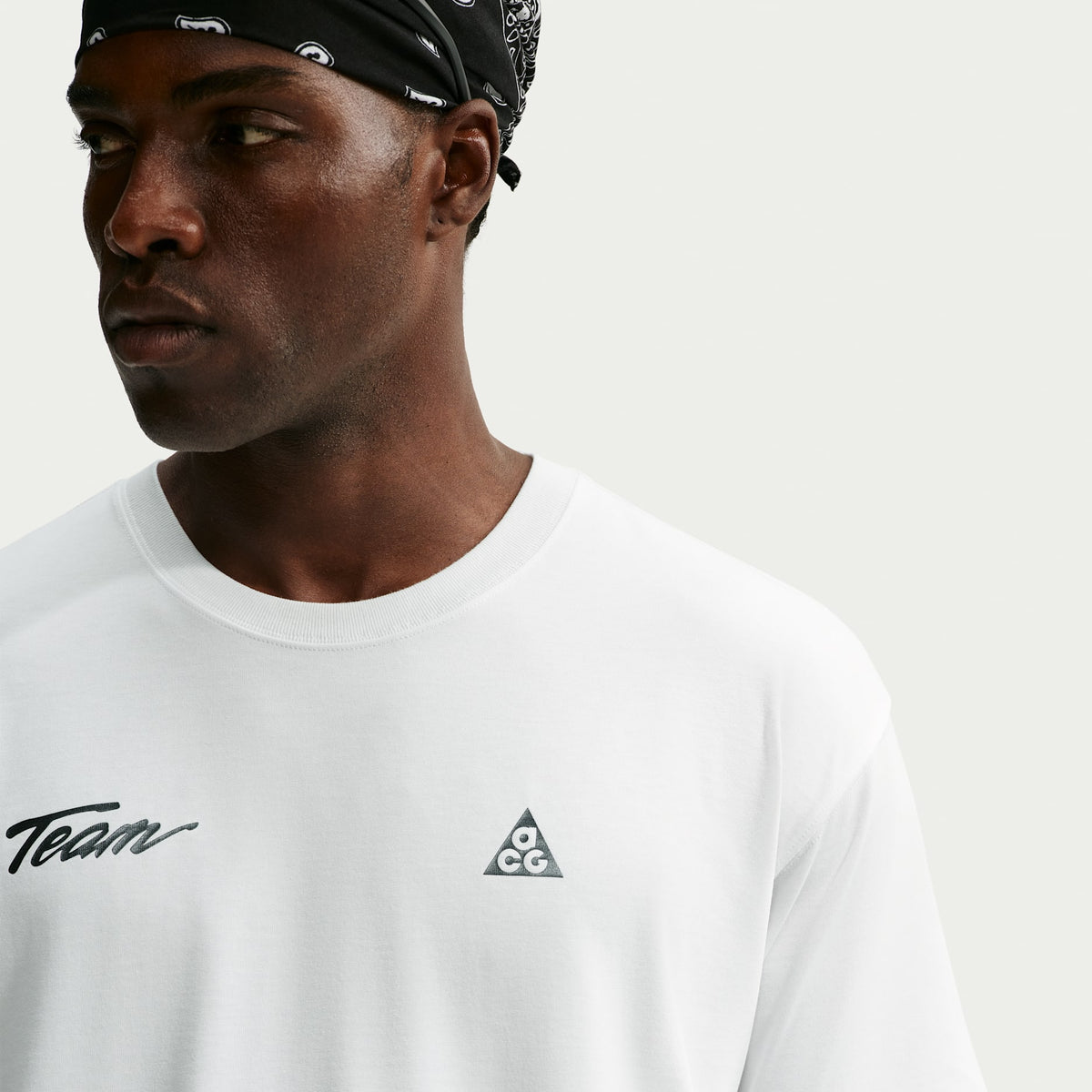 ACG Men's Dri FIT T Shirt in Summit White