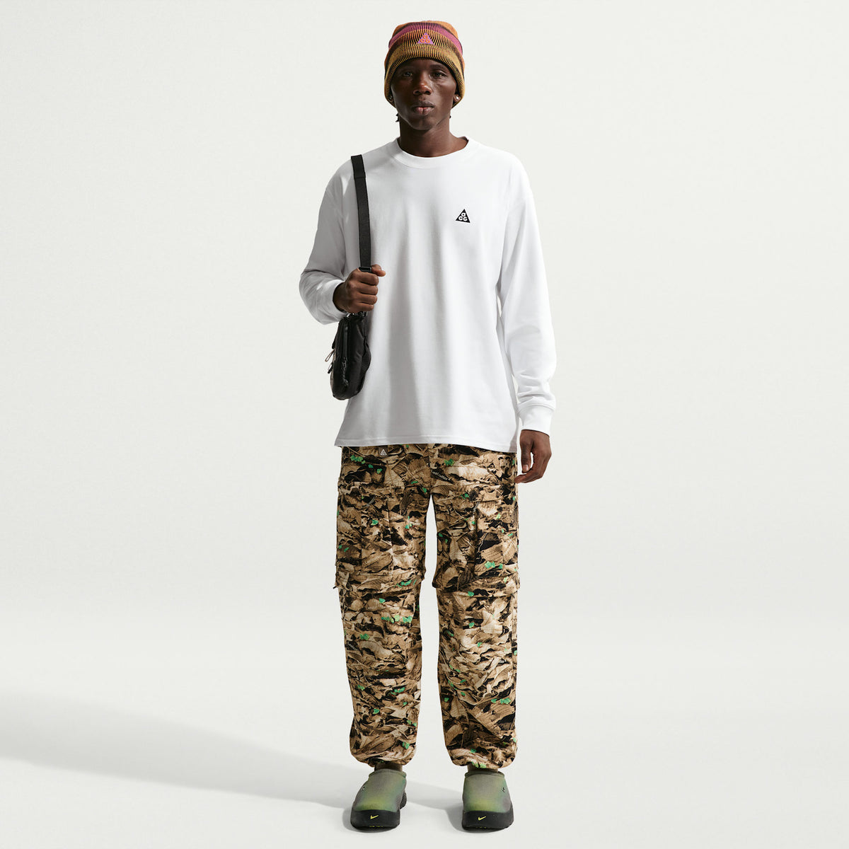 ACG Men's Long Sleeve T Shirt in Summit White