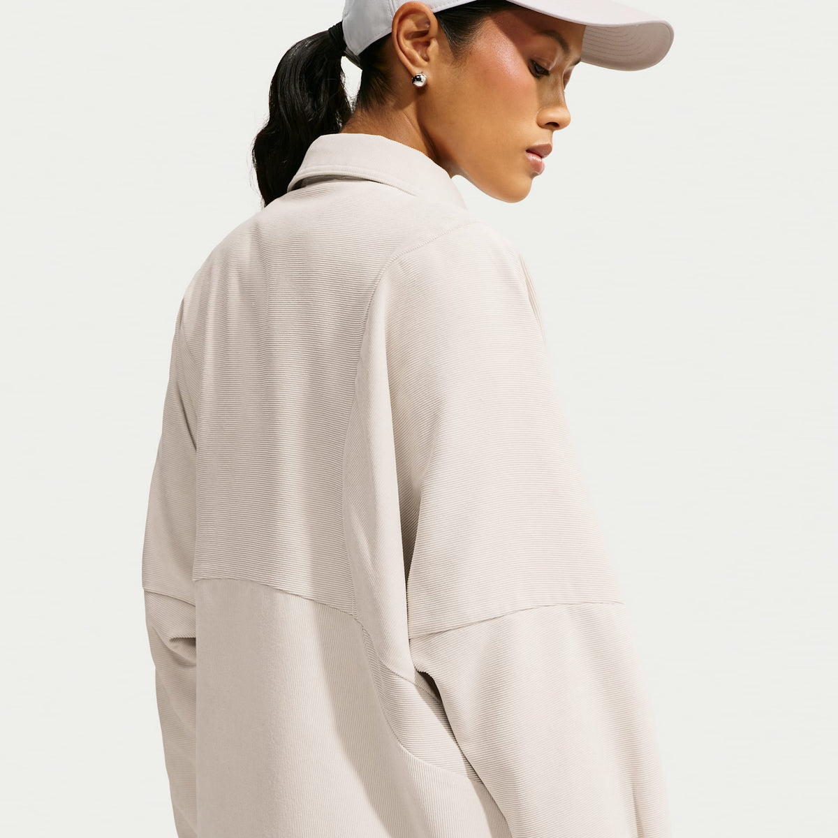 ACG Dolomiti Corduroy Jacket in Light Orewood Brown/Light Crimson/Summit White