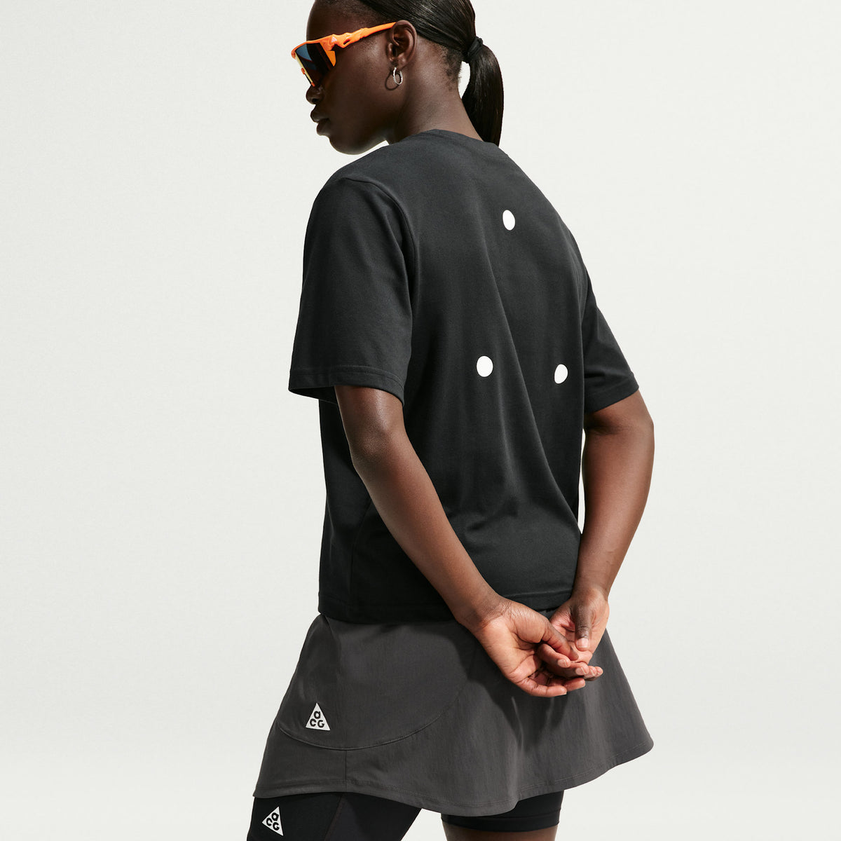 Nike ACG Women's Dri FIT T Shirt in Black