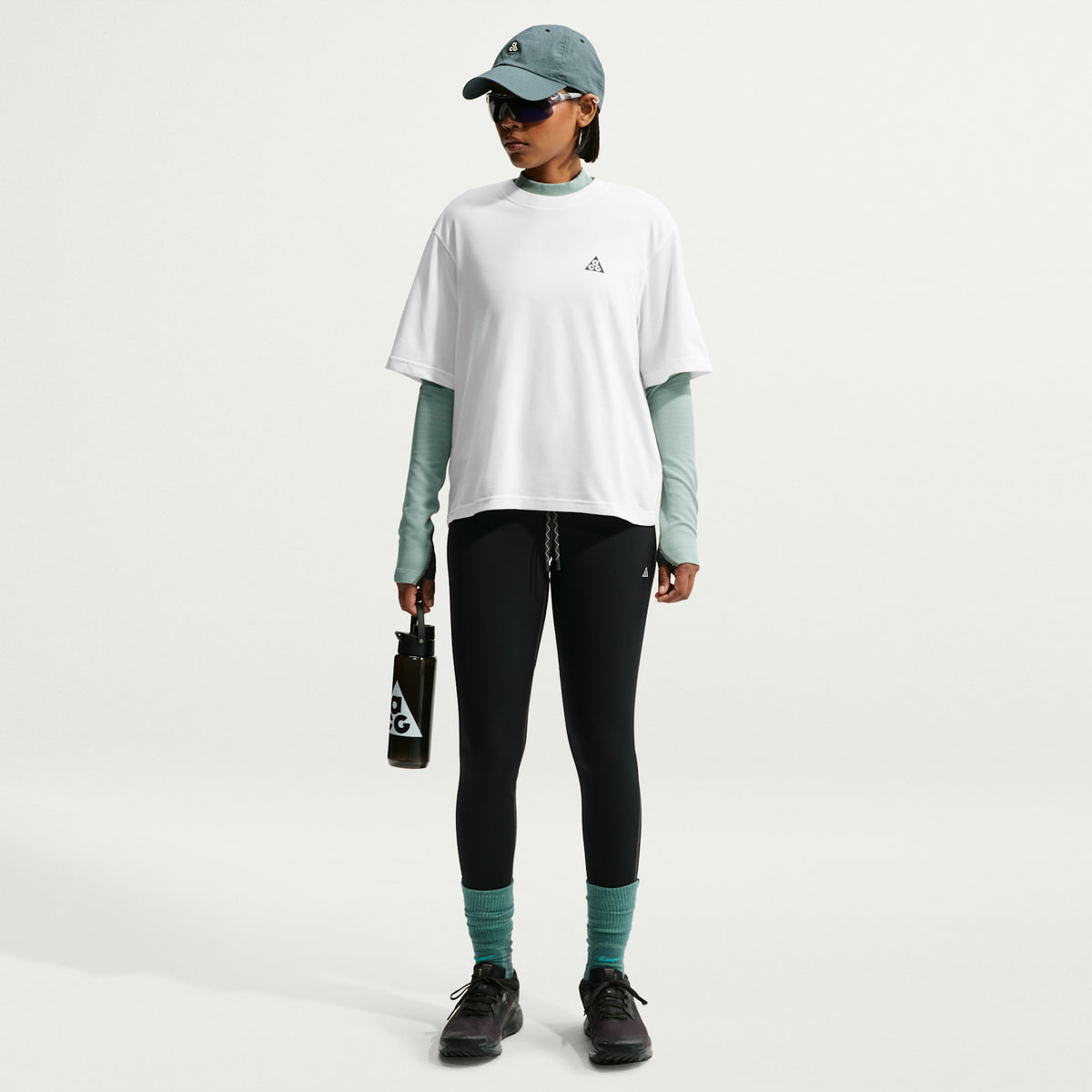 Nike ACG Women's Dri FIT T Shirt in Summit White