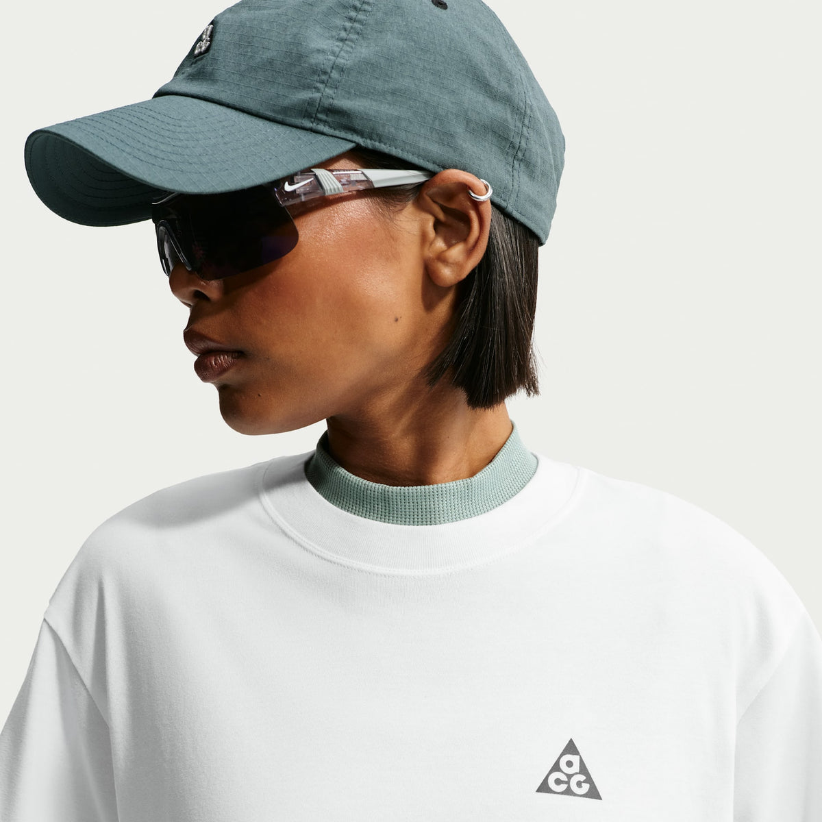 Nike ACG Women's Dri FIT T Shirt in Summit White