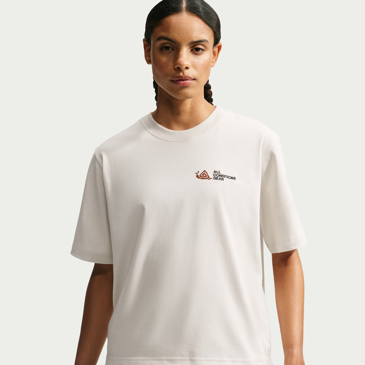 ACG Women's T Shirt in Light Orewood Brown