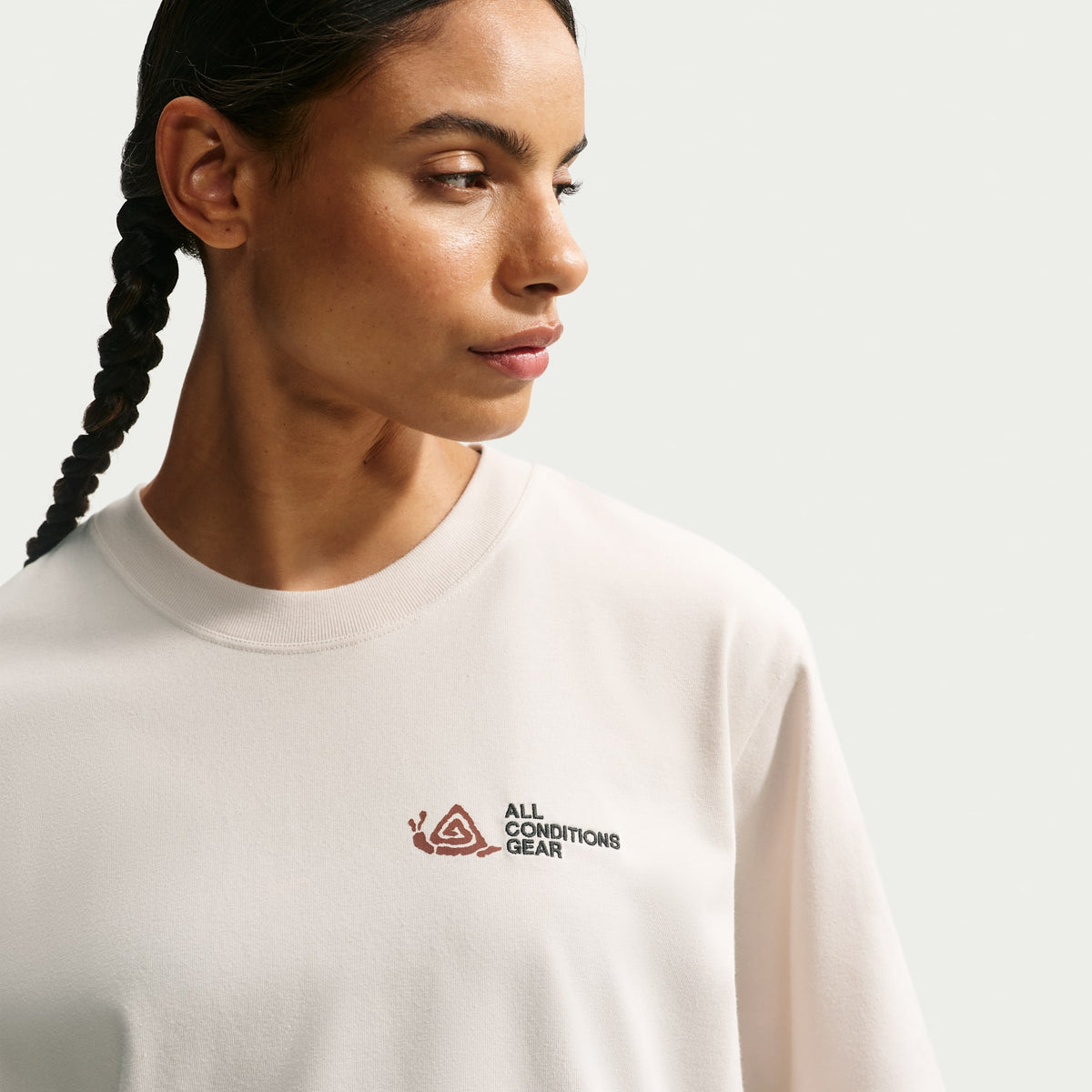 ACG Women's T Shirt in Light Orewood Brown