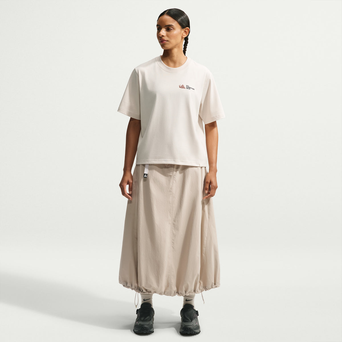 ACG Women's T Shirt in Light Orewood Brown