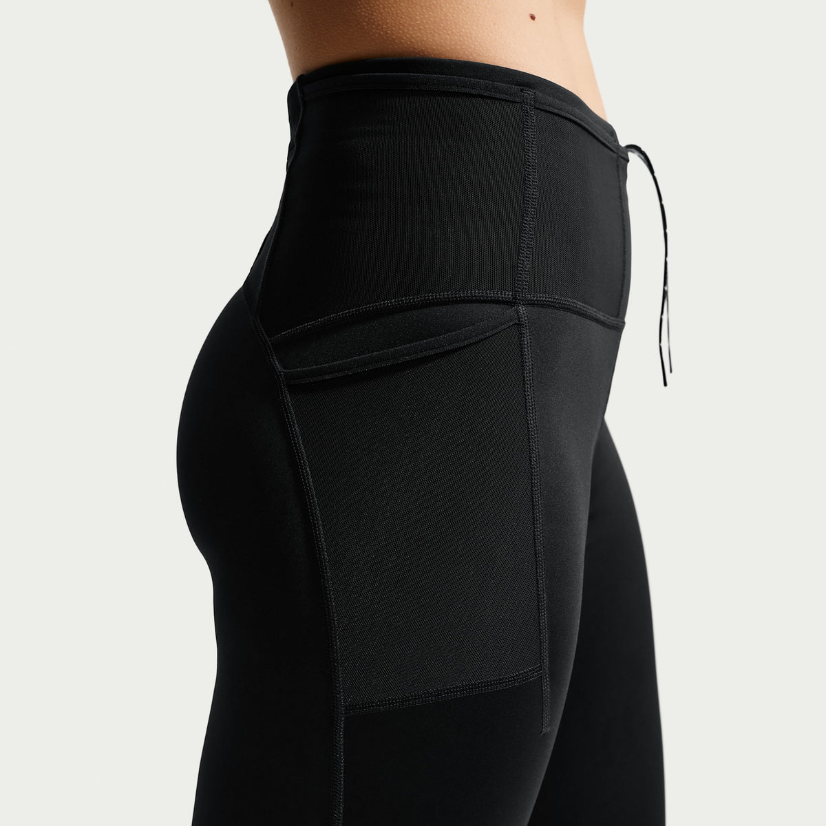ACG Women's Dri FIT High Waisted 7/8 Trail Running Leggings in Black/Summit White