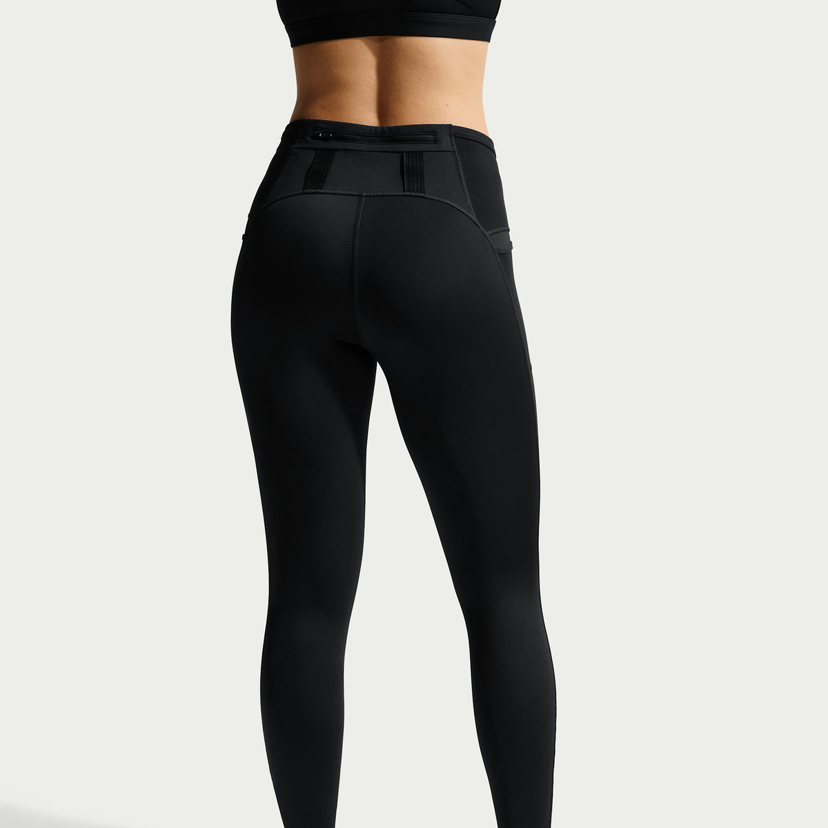 ACG Women's Dri FIT High Waisted 7/8 Trail Running Leggings in Black/Summit White