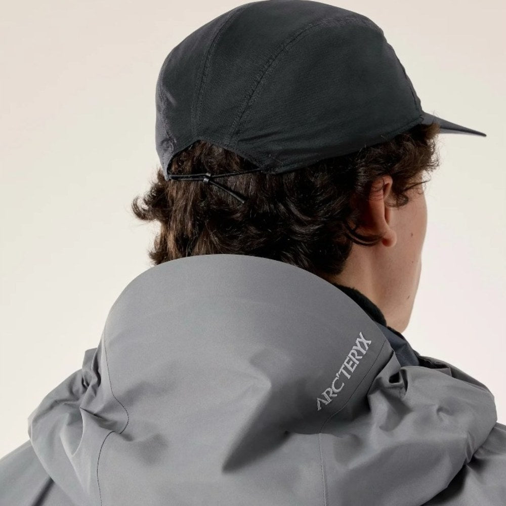 Aerios 5 Panel Cap - Black / Arctic Silk – Run Store Zurich