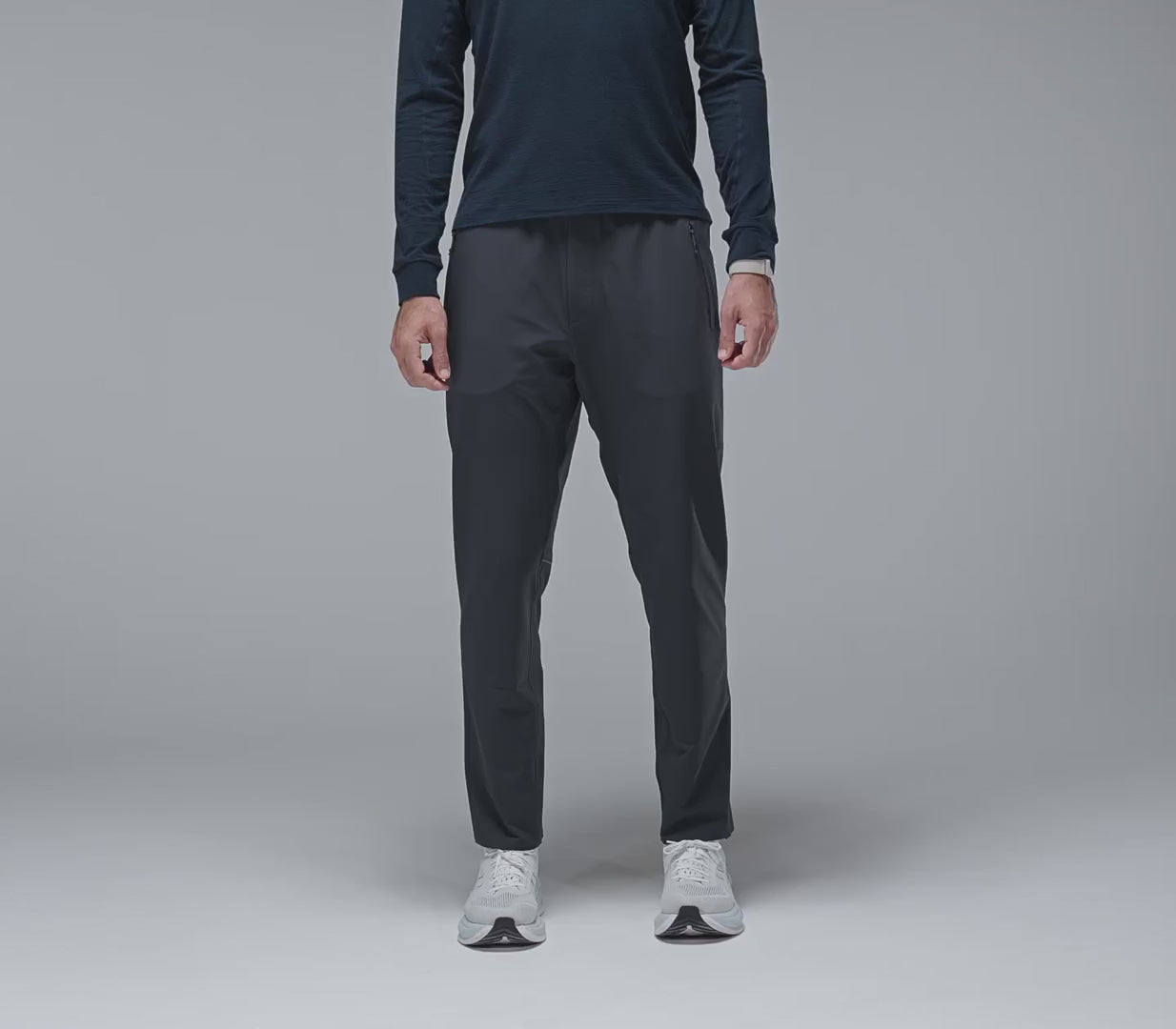 Run Trousers Men's - Black
