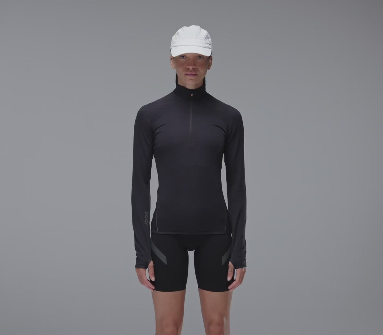 Wooltech Top Damen - Schwarz