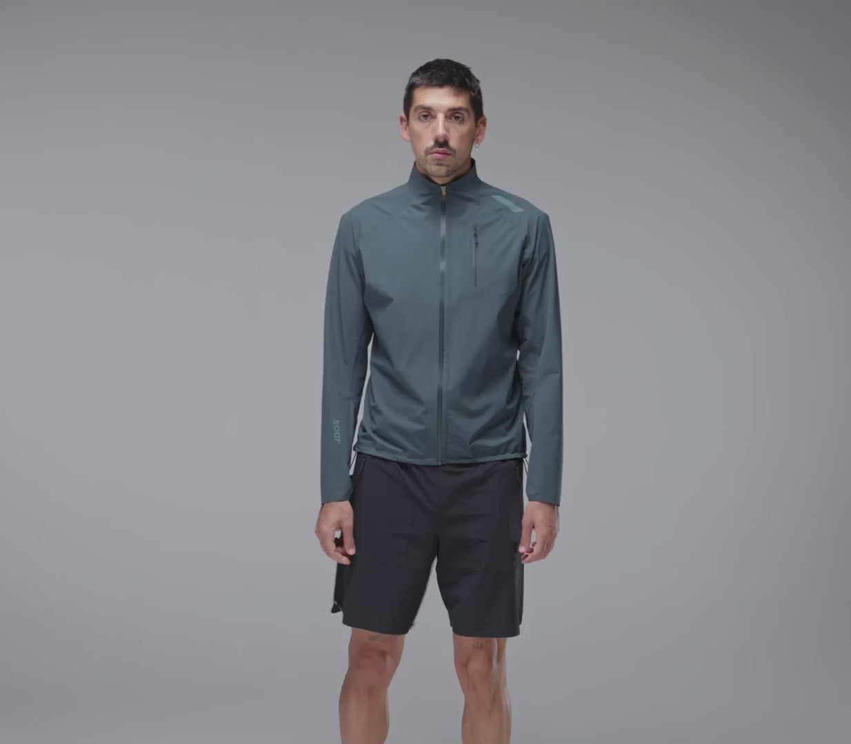 Rainout Shell Men's - Petrol Green