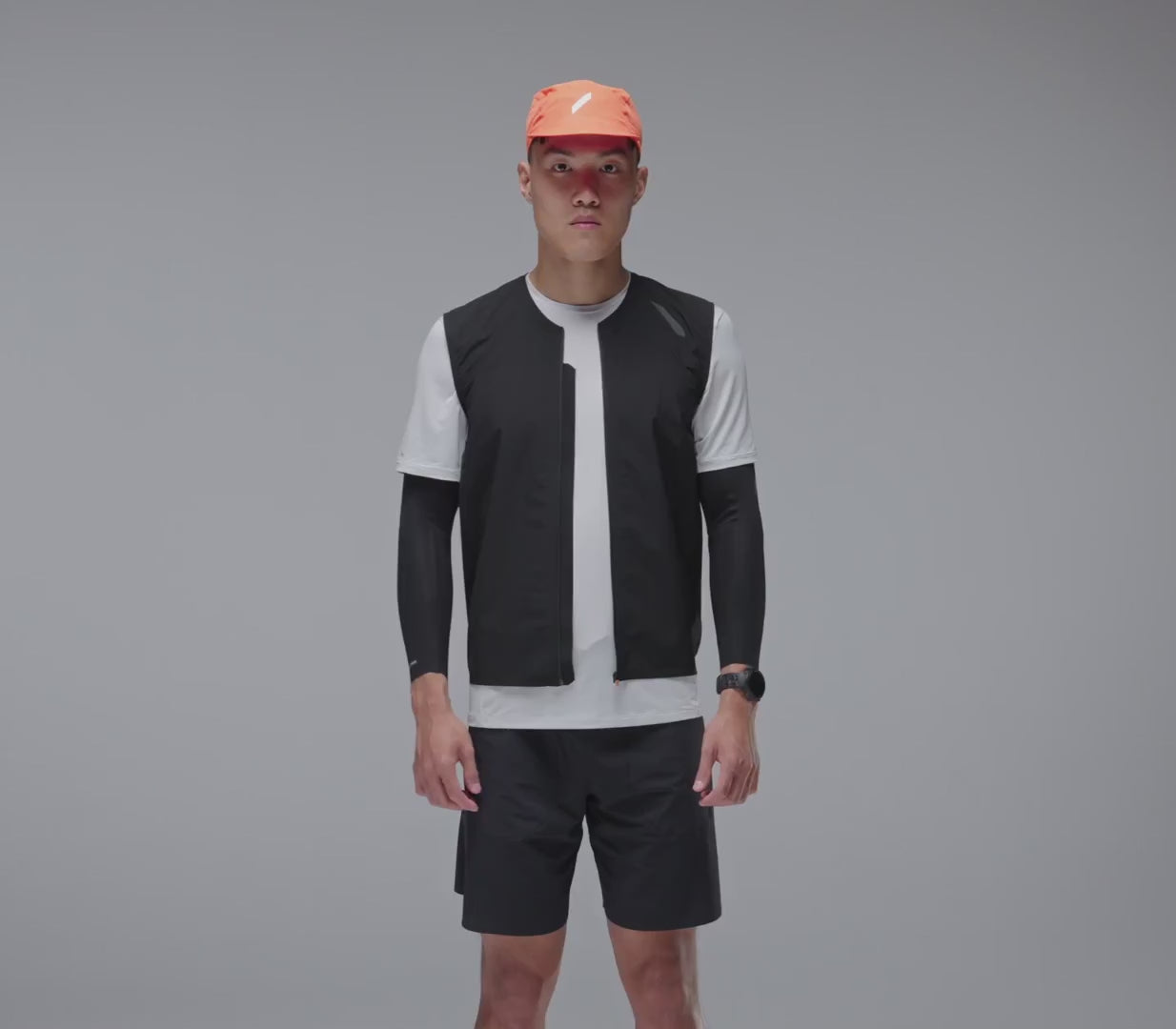 Rainout Gilet Men's - Black