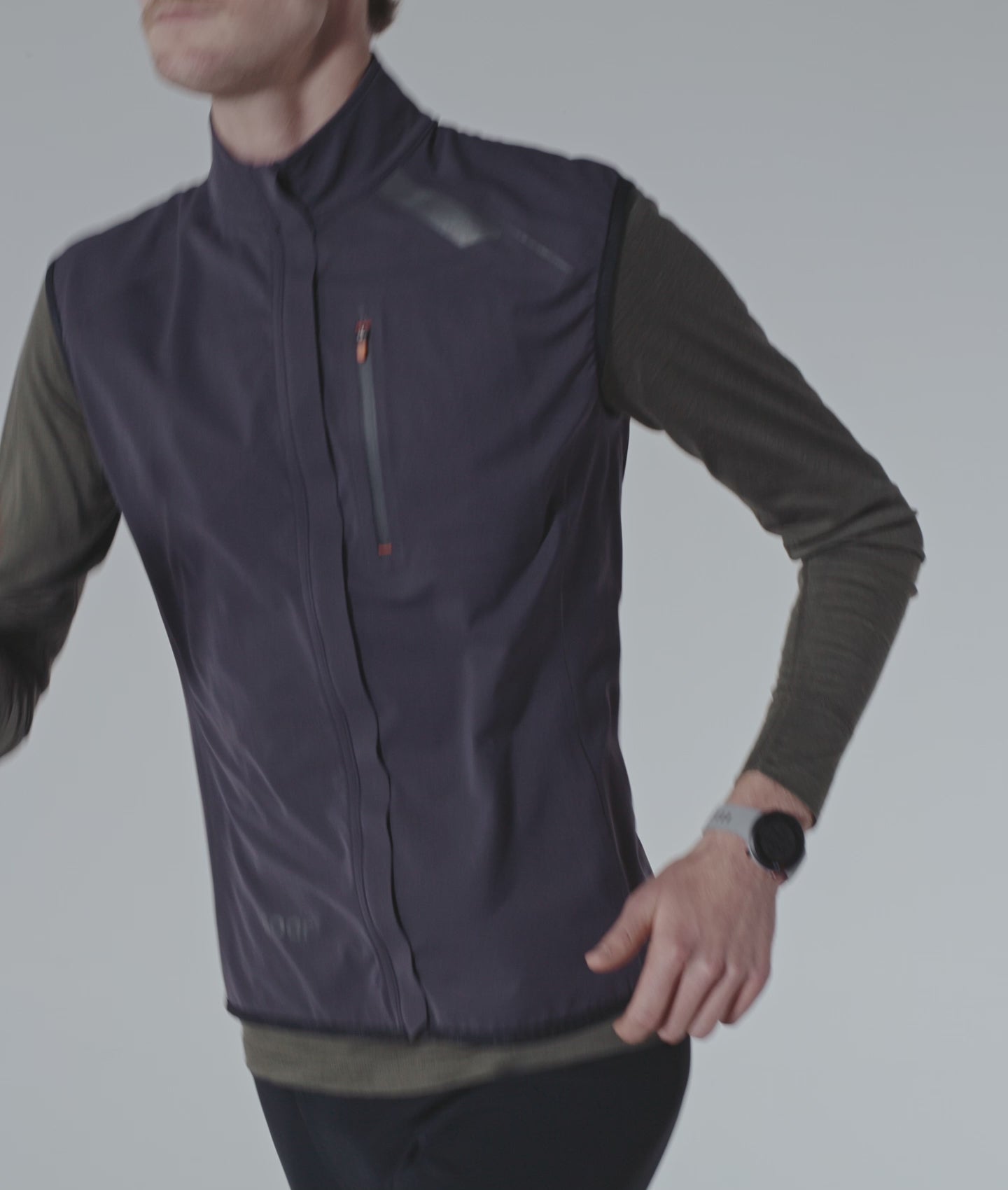 LS Merino Silk Base Layer Men's - Dark Grey